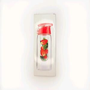 Reusable Fruit Infuser Water Bottle with Straw - Flavor Infused Drink Maker